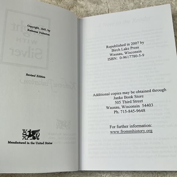 Bright with Silver - Kathrene Pinkerton, Wisconsin Fromm Brothers silver fox - Picture 2 of 3